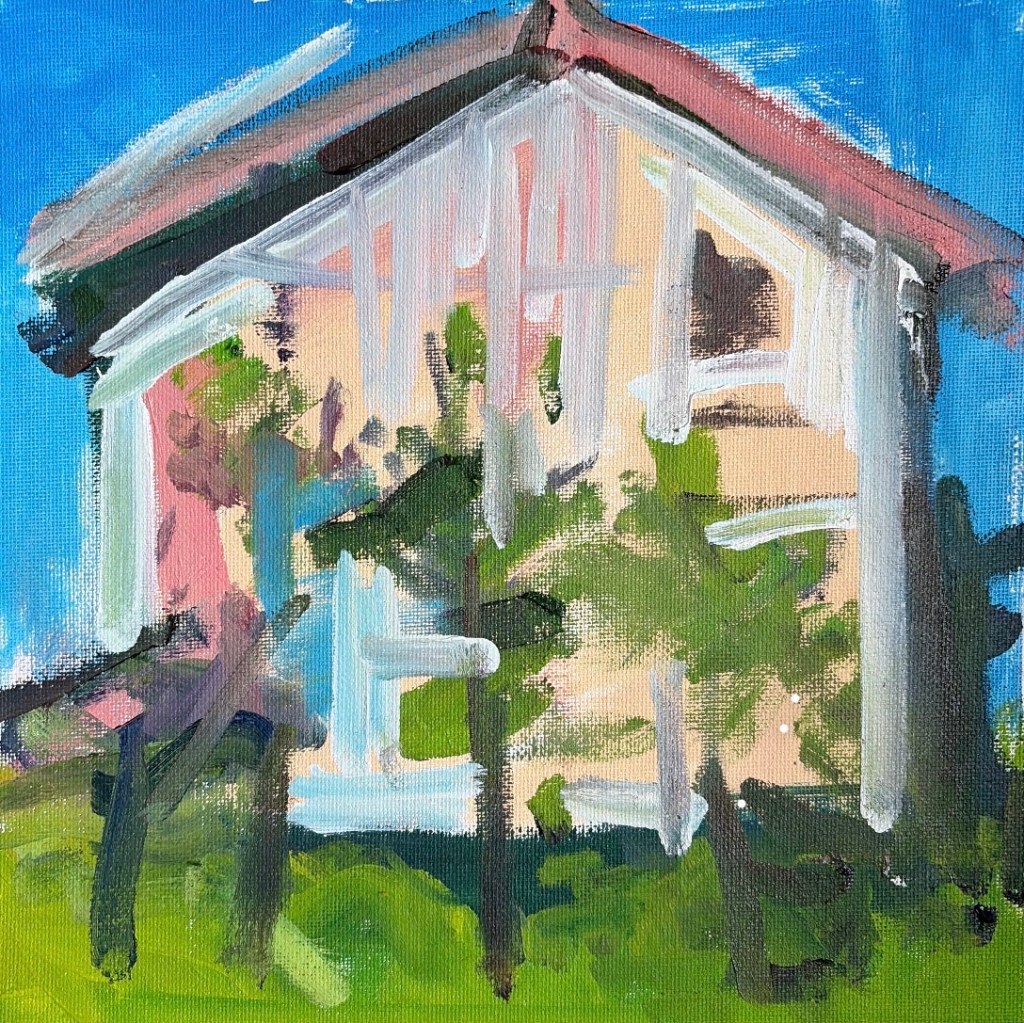 Bearberry Hill B, a colorful house painting